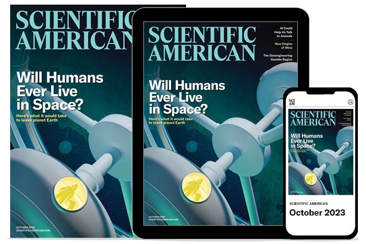 Scientific American Print & Digital Subscription